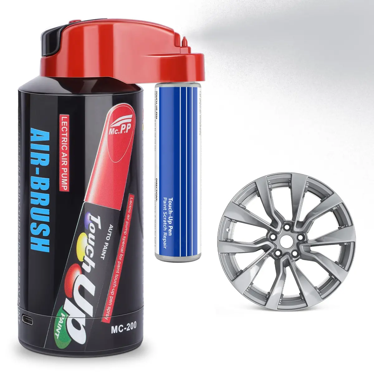 Wheel Rims Touch Up Paint Electric Sprayer Repair Kit For Tesla 3/Y/S/X 6