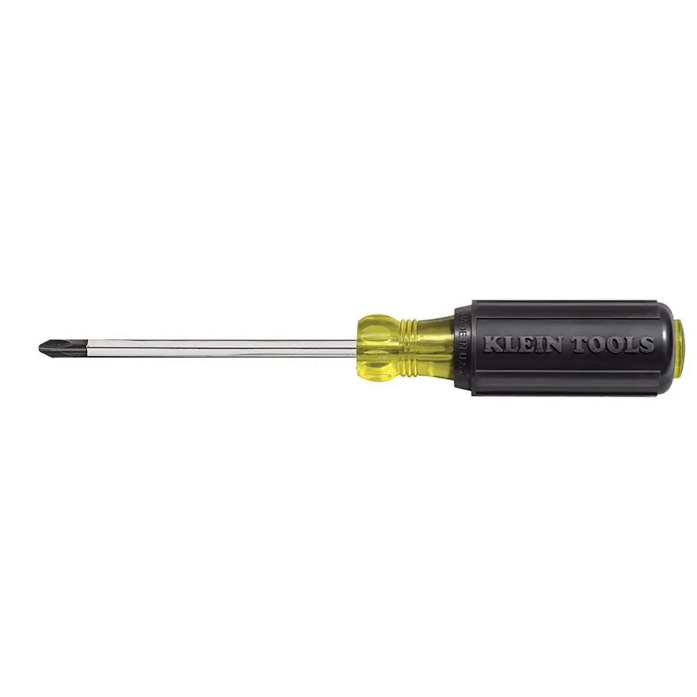Klein 603-4 #2 Phillips Screwdriver 4 In. Round Shank 1