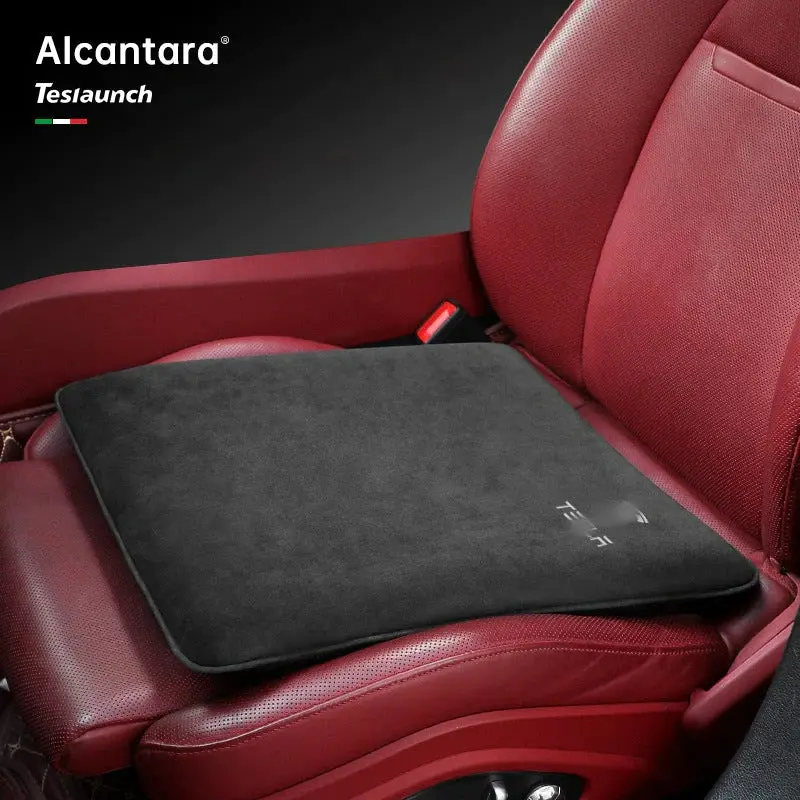 Alcantara Cushion For Tesla Model 3/Y/X/S/Cybertruck (1 Pc) 1