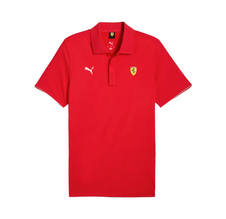 Puma Scuderia Ferrari Race Cloudspun Polo Red 1