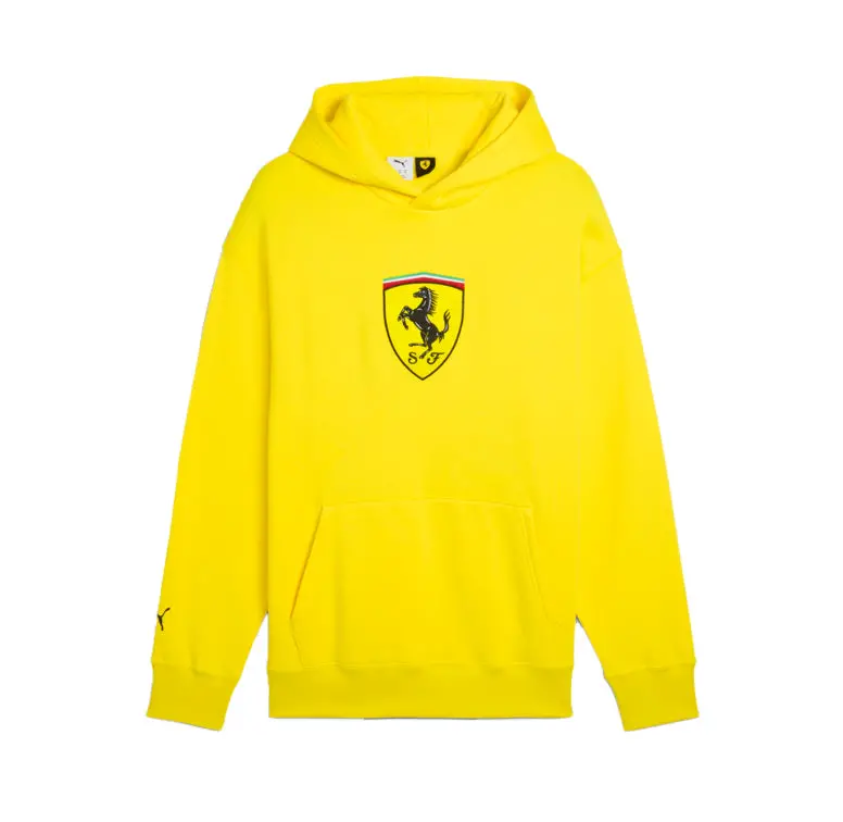Puma Scuderia Ferrari Race Shield Hoodie Yellow 1
