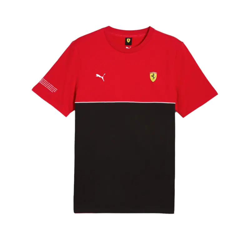 Puma Ferrari Race Sds Tee Red 1