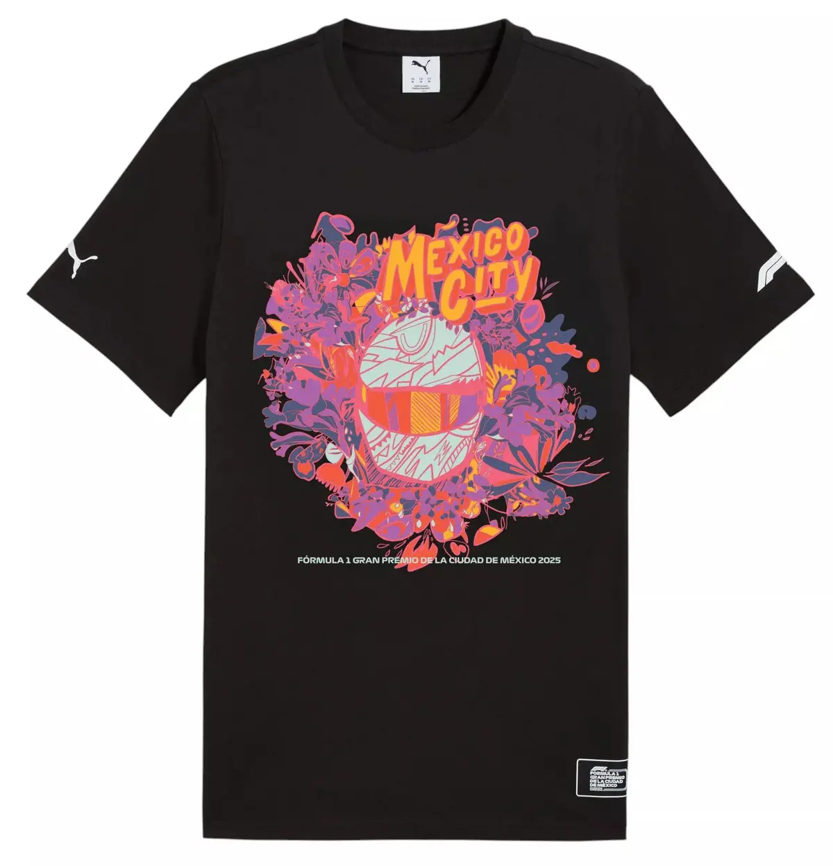 Puma X F1 Mexico Gp Tee Shirt Black 1