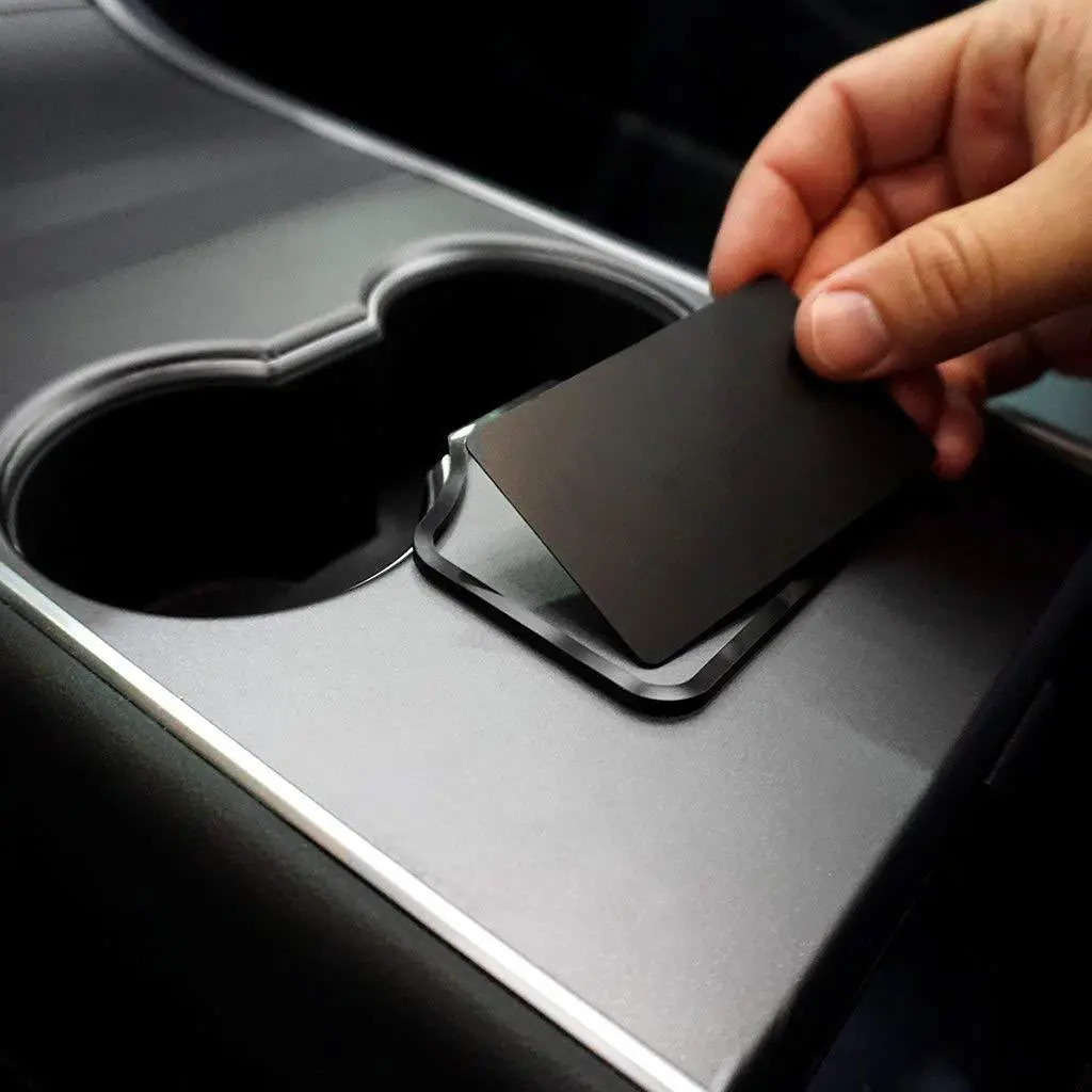Center Console Key Card Holder For Tesla Model 3/Y (2017-2024) 1