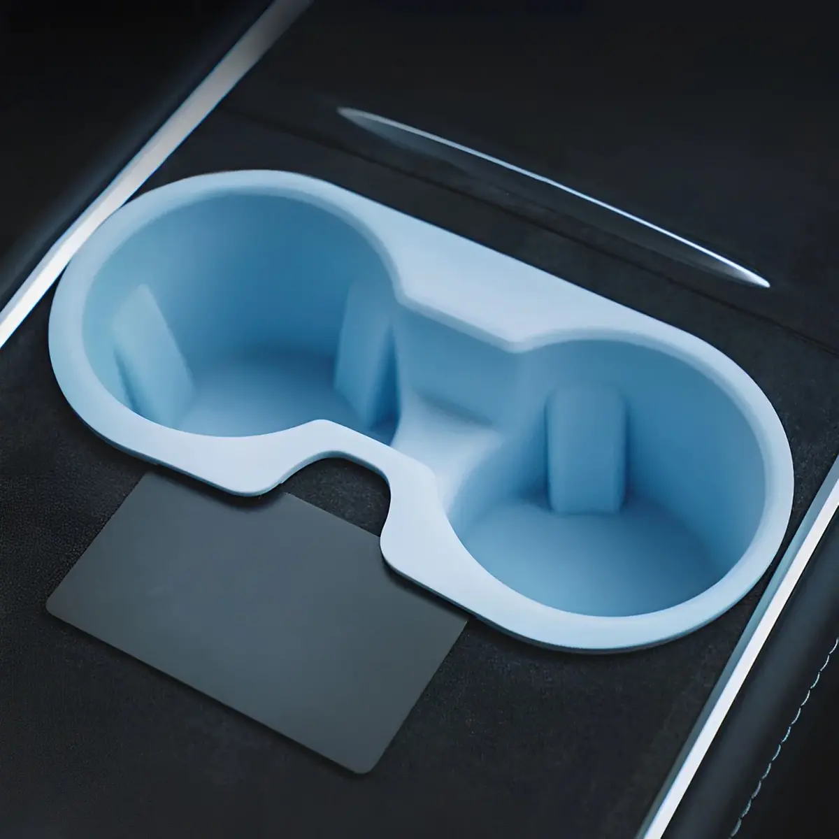 Silicone Cup Holder For Tesla Model 3/Y - Perfect Fit And Non-Slip 1
