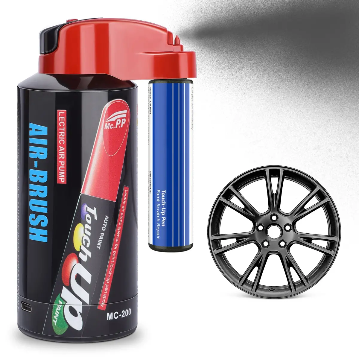 Wheel Rims Touch Up Paint Electric Sprayer Repair Kit For Tesla 3/Y/S/X 8