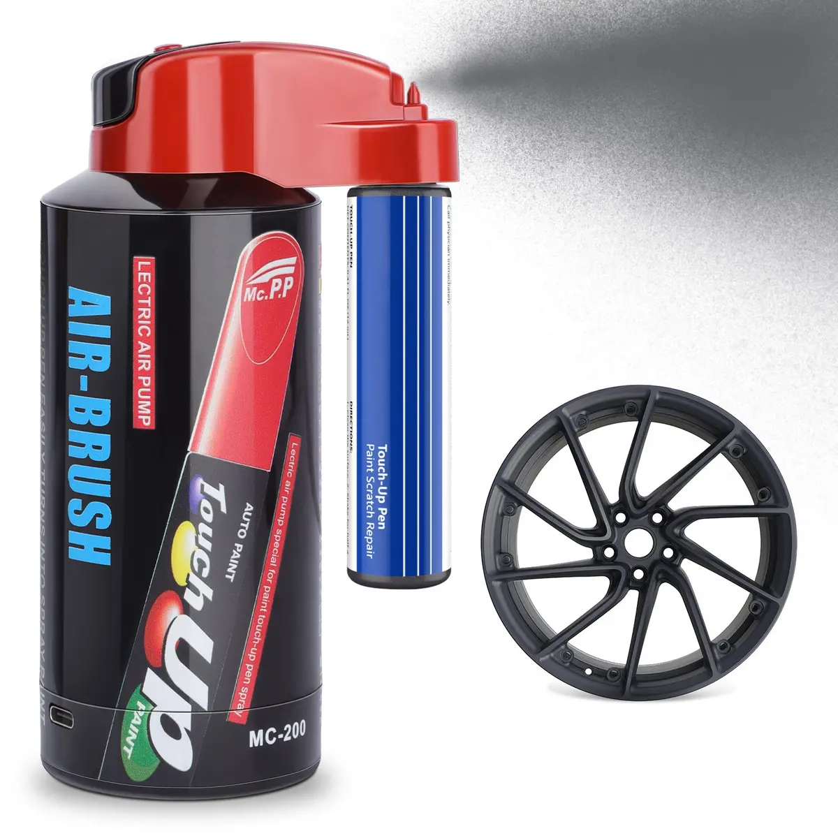 Wheel Rims Touch Up Paint Electric Sprayer Repair Kit For Tesla 3/Y/S/X 9
