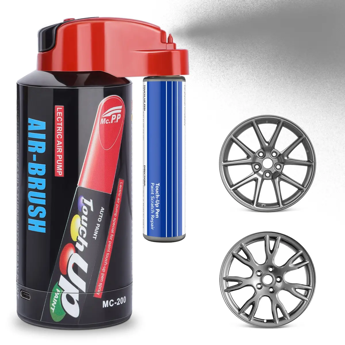 Wheel Rims Touch Up Paint Electric Sprayer Repair Kit For Tesla 3/Y/S/X 10