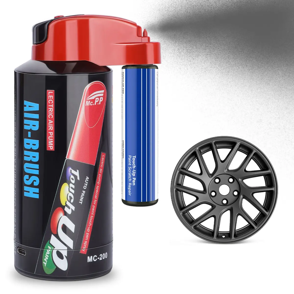 Wheel Rims Touch Up Paint Electric Sprayer Repair Kit For Tesla 3/Y/S/X 11