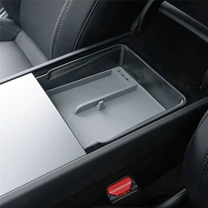 Center Console Storage Box Organizer For Tesla Model Y Juniper 2025+ 4