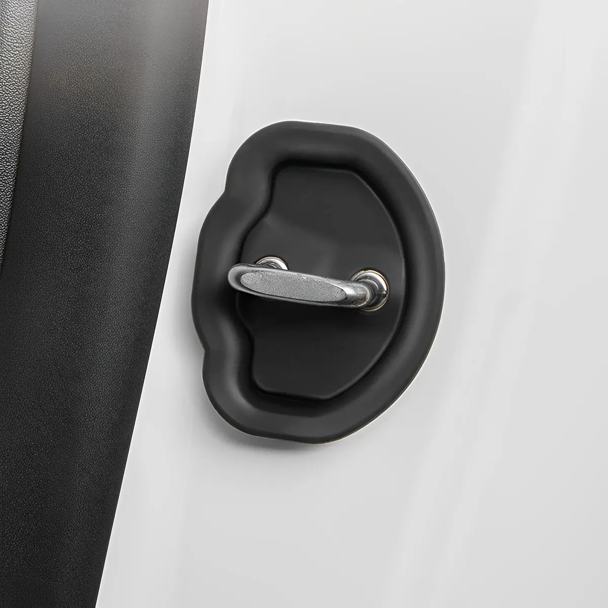 Noise Reduction Door Latch Lock Cover For Tesla Model 3/Y (4 Pcs) 1