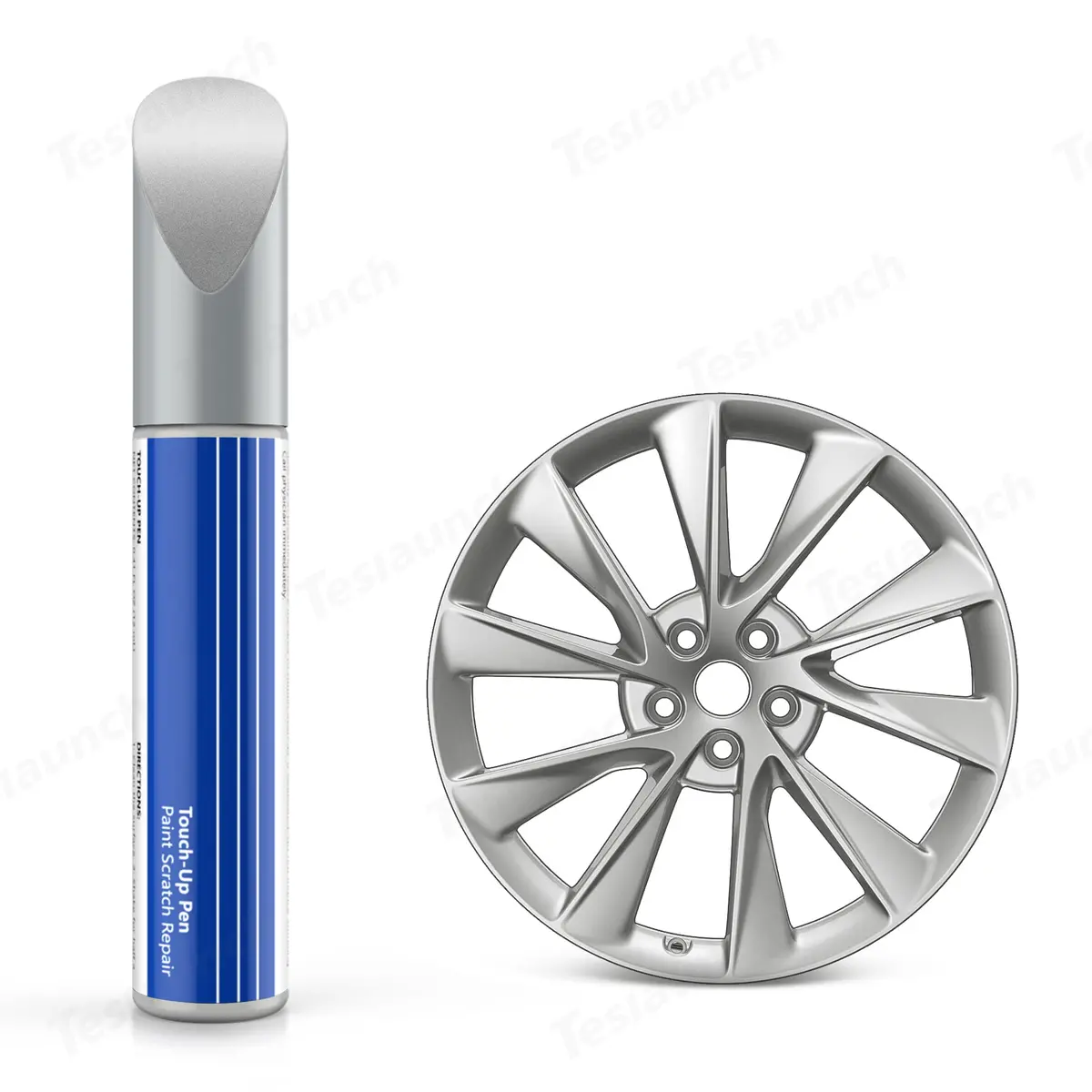 Wheel Rims Touch Up Paint For Tesla Model S- Diy Curb Rash Repair With Color-Matched Touch Up Paint 9