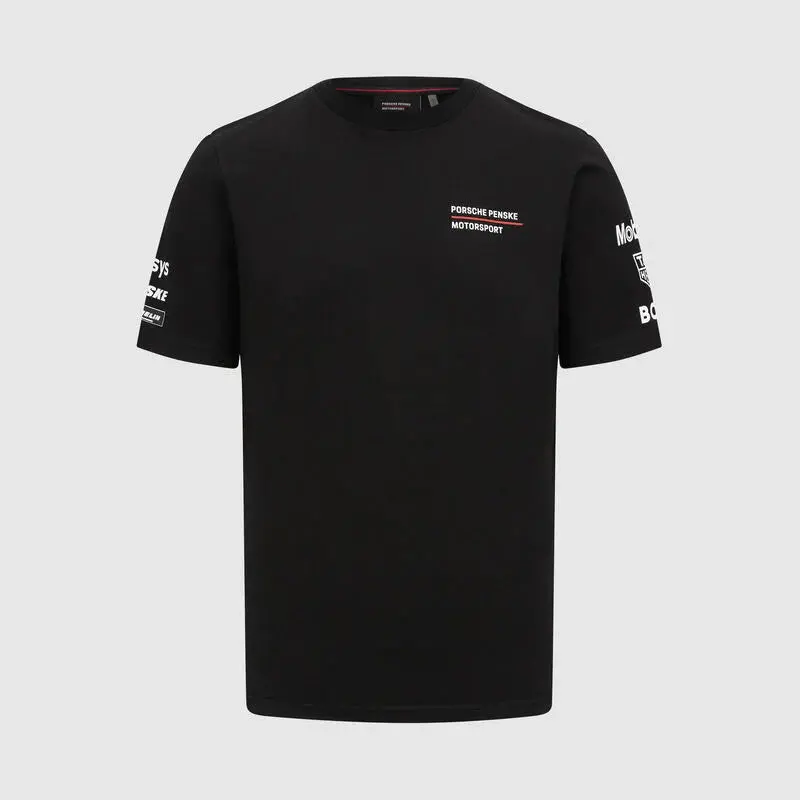Porsche Motorsport Penske Team Tee Shirt Black 1