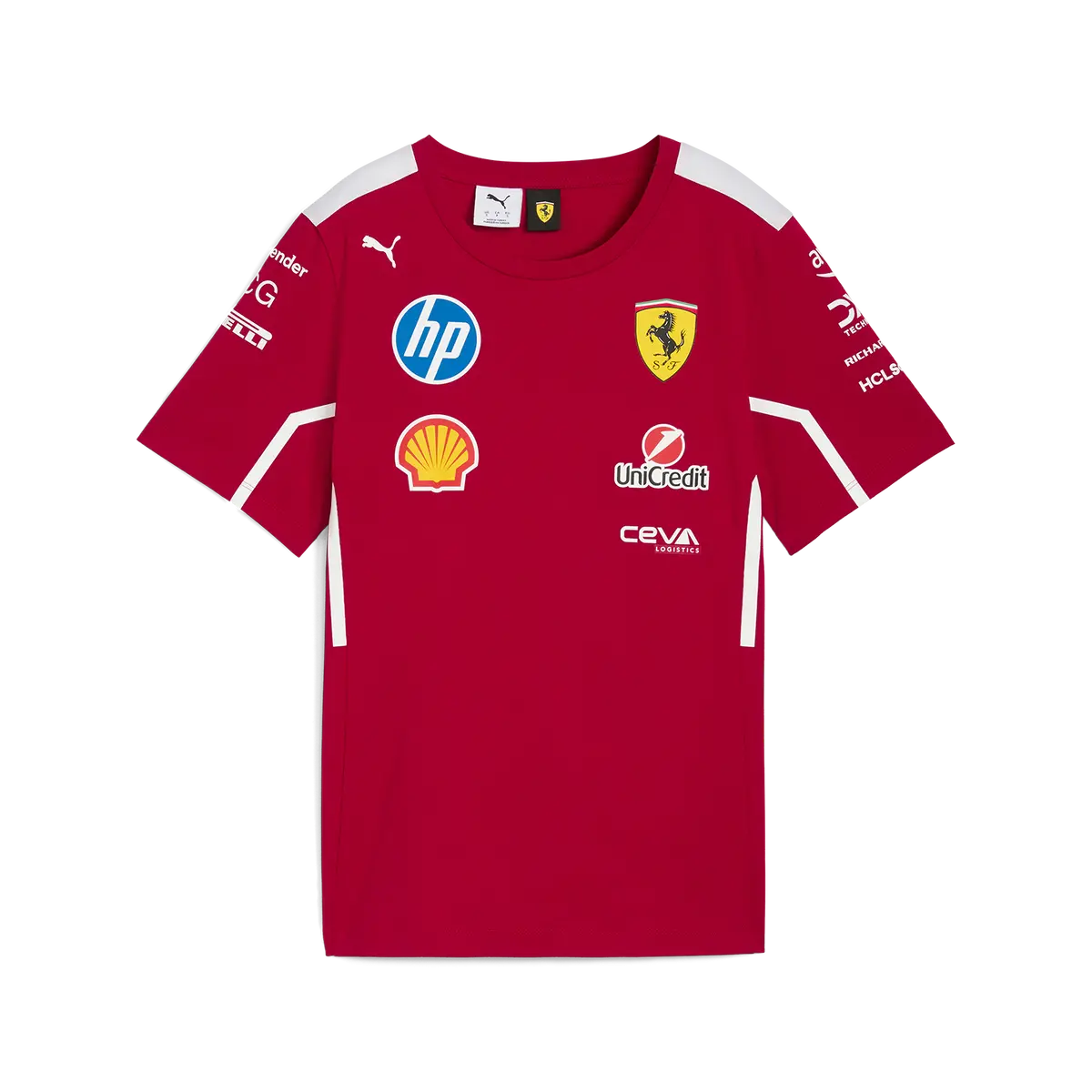 Scuderia Ferrari F1 Replica Team Tee 2025 Red 1