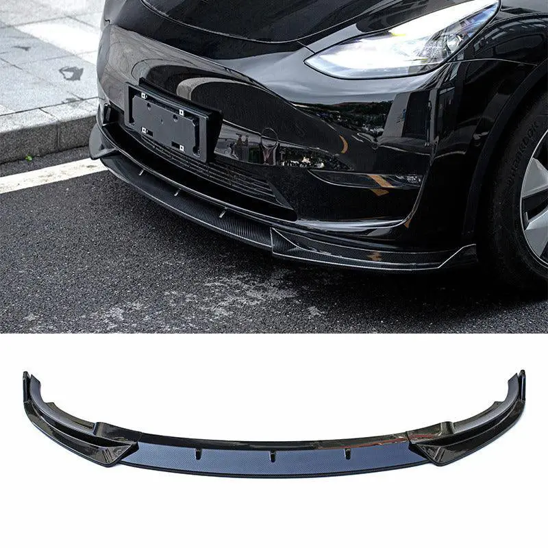Model Y Front Bumper Lip Kit For Tesla(2020-2024) 1