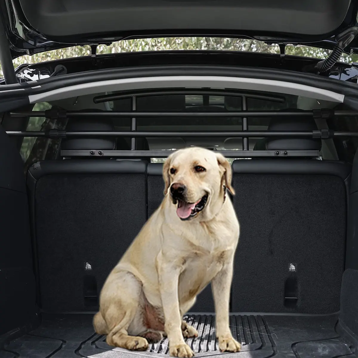 Rear Seat Pet Fence Dog Barrier For Tesla 2020-2025  Model Y 1