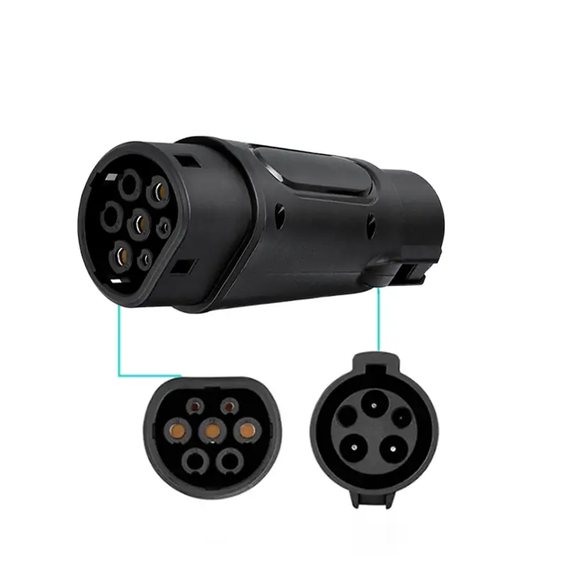 Type 1 To Type 2 Ev Charging Adapter 1
