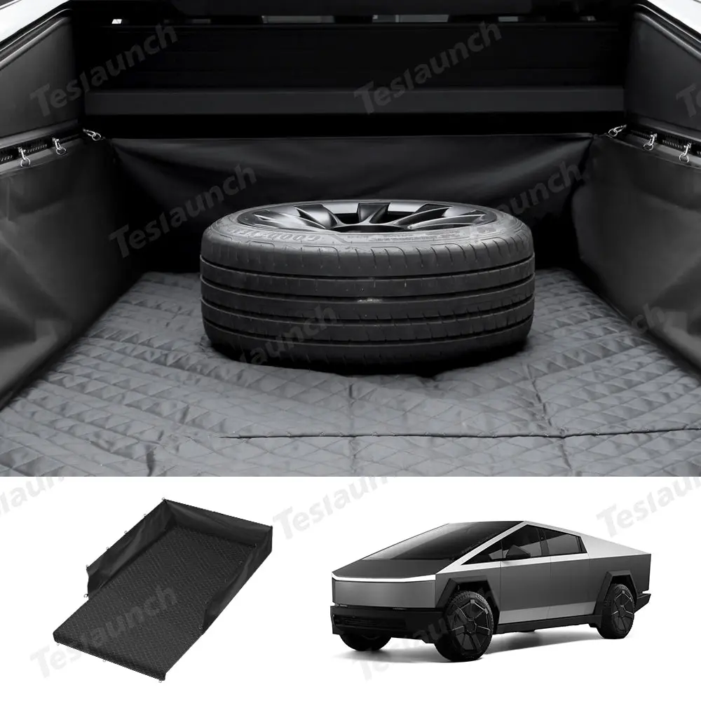 Oxford Truck Bed Cargo Pet Liner For Tesla Cybertruck 1