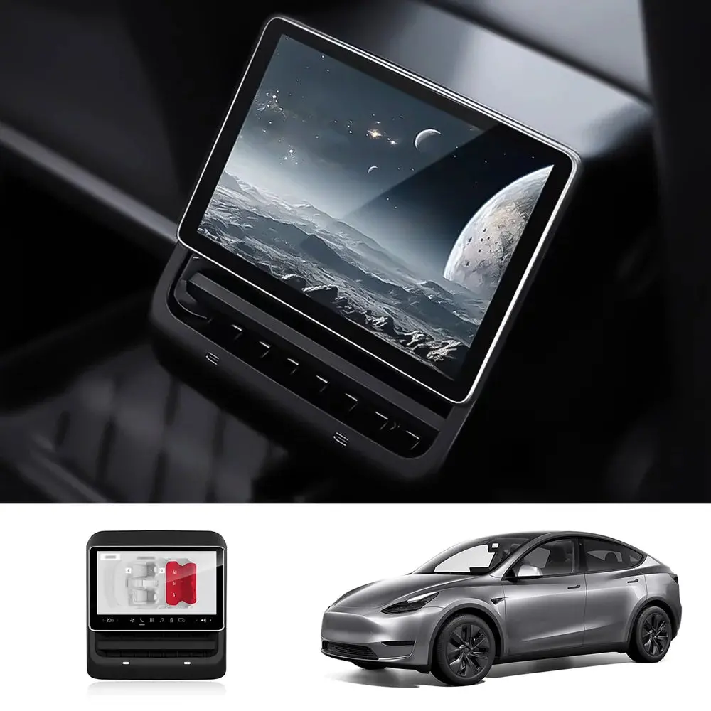 8-Inch Ips Android Rear Entertainment Display For Tesla Model 3 (2020-2023) / Model Y (2020-2024) 2