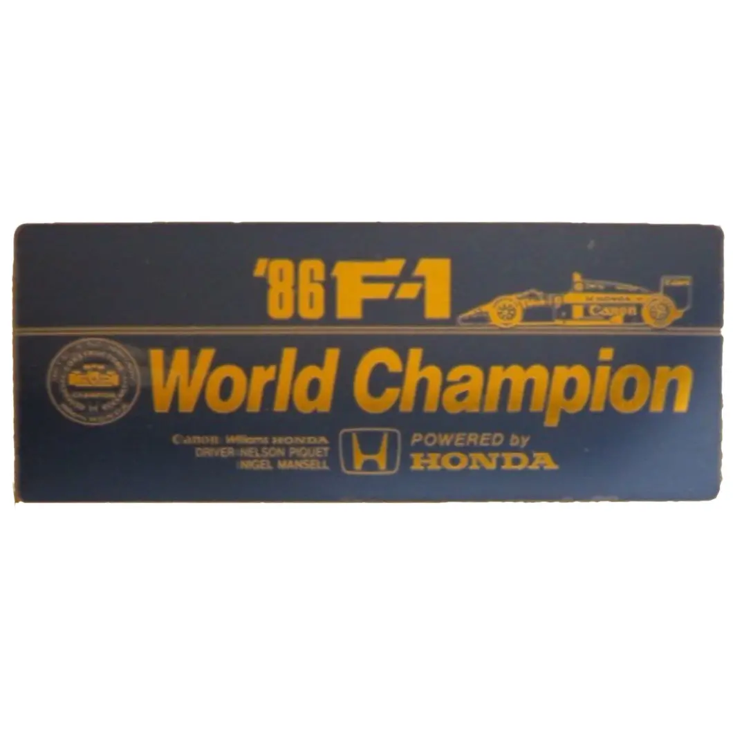 Honda World Champion 1986 - Blue 1