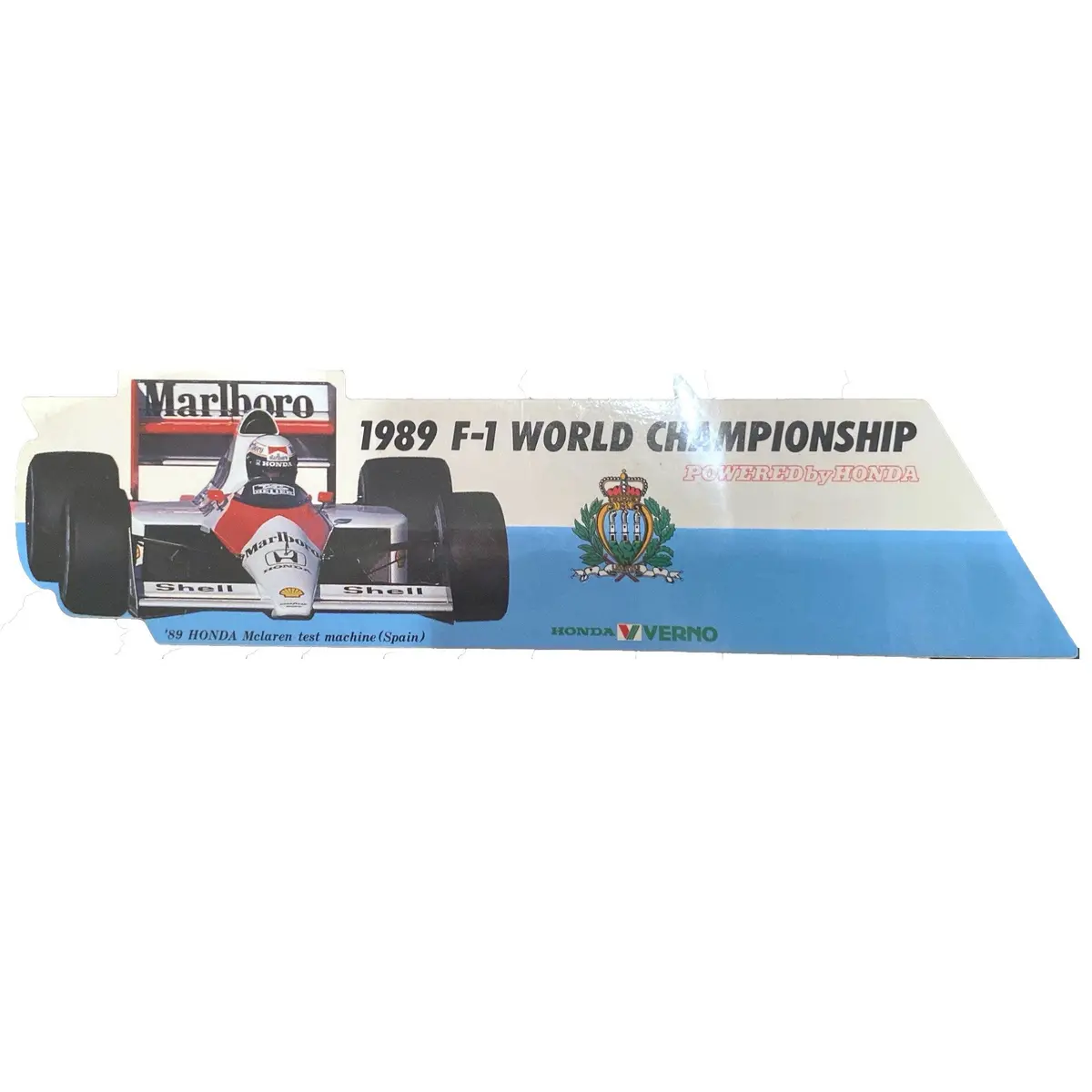 Honda F1 Grand Prix Racing Team 1989 - San Marino 1