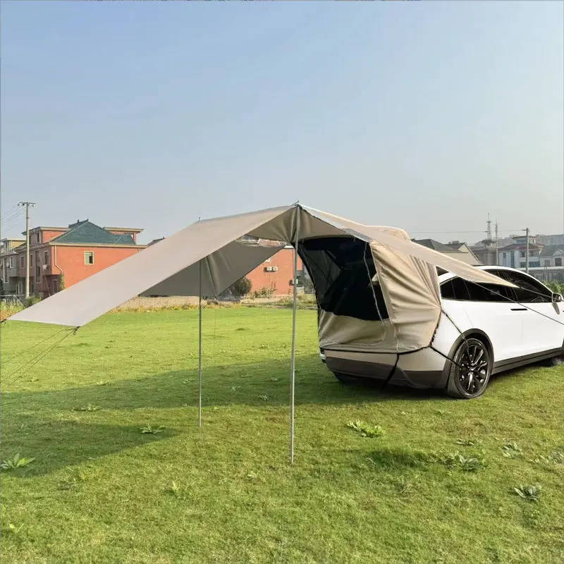 Camping Tent Tailgate Outdoor Waterproof Sunshade Awning For Tesla Model 3/Y/S/X 2