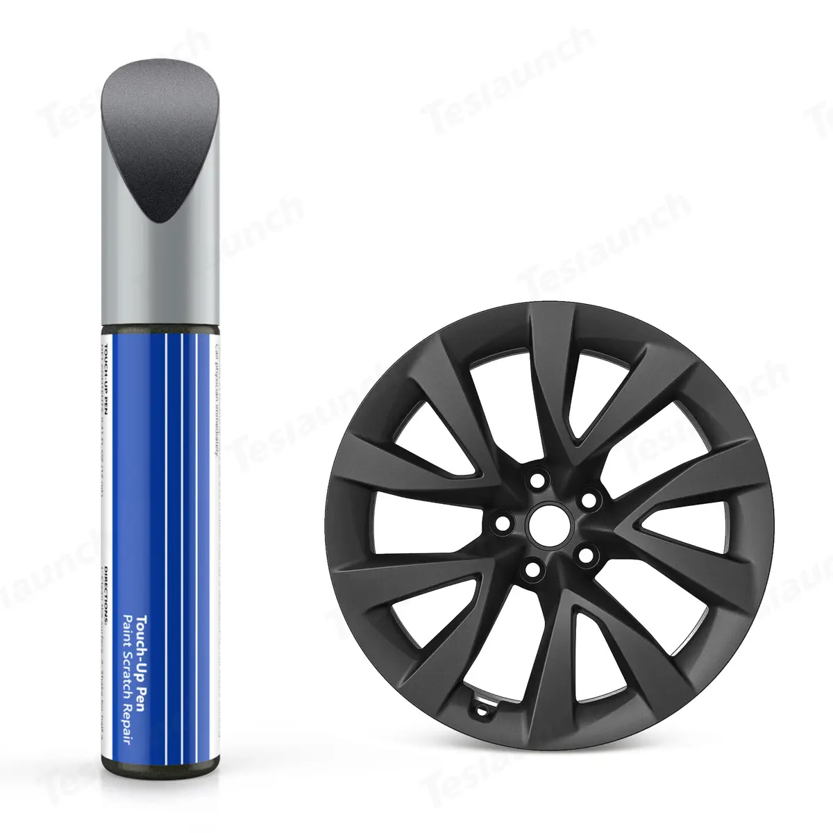 Wheel Rims Touch Up Paint For Tesla Model X- Diy Curb Rash Repair With Color-Matched Touch Up Paint 10