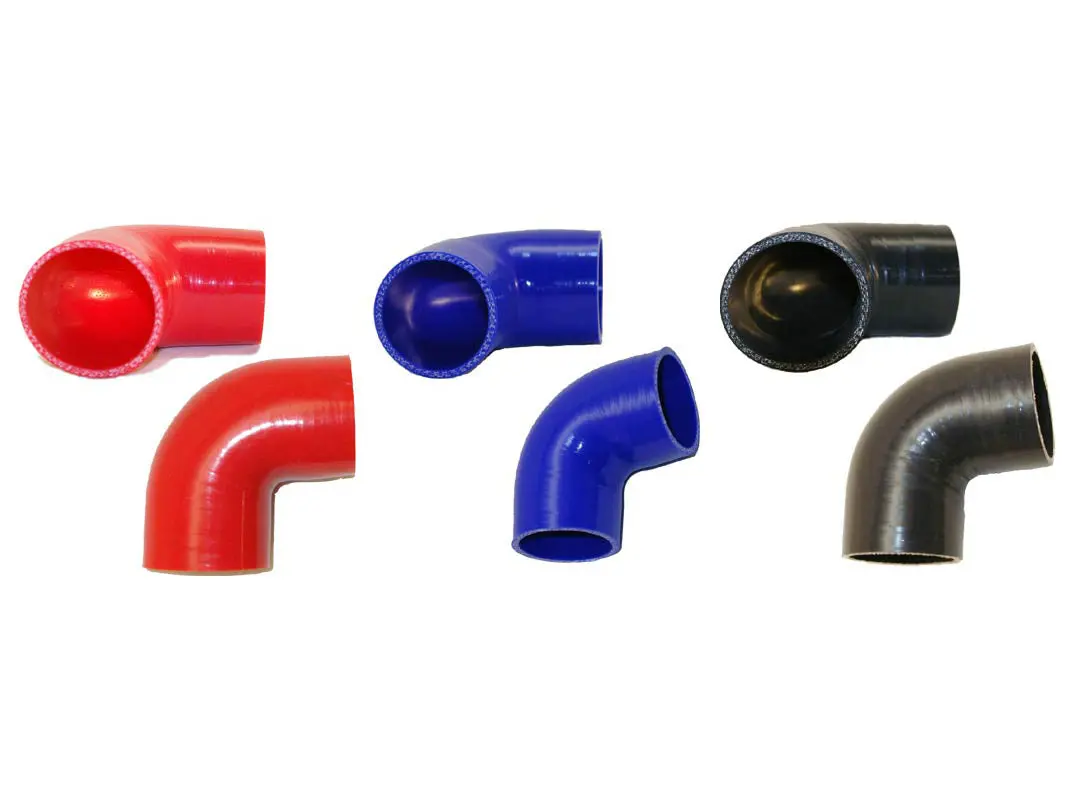 3.5" 90° Silicone Elbow 1