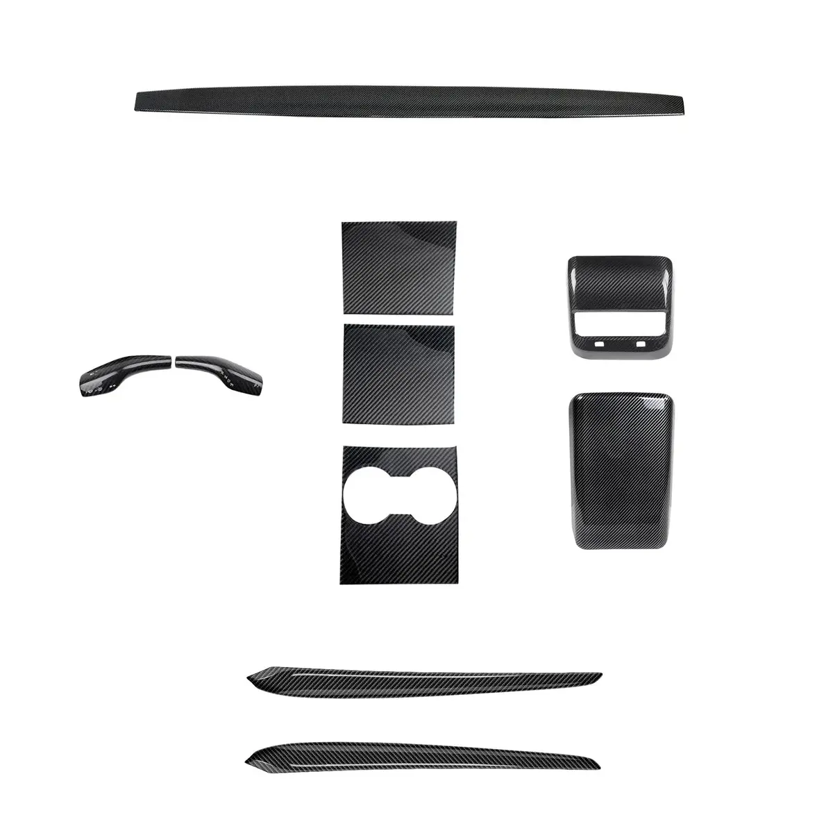 Real Carbon Fiber Interior Mods Wrap Kit For Tesla Model 3 / Y 3