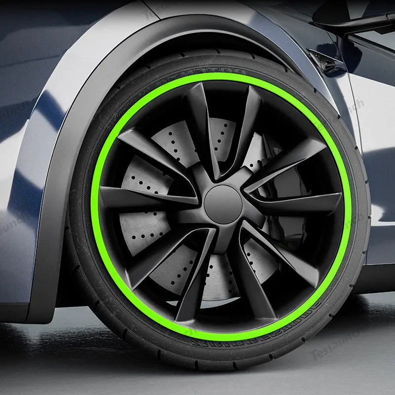 Aluminum Alloy Wheel Rim Protector- Fits All Cars (5Pcs) 16