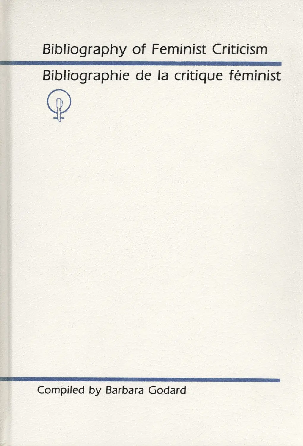 A Bibliography Of Feminist Criticism 1