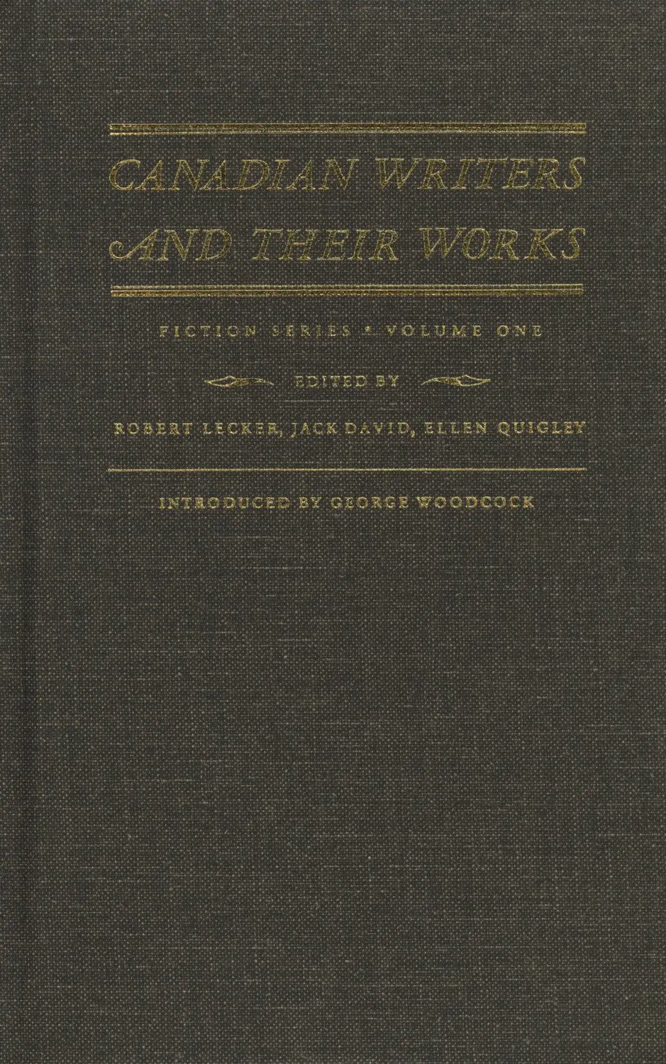 Canadian Writers And Their Works - Fiction: Frances Brooke, Catharine Parr Traill, Susanna Moodie, John Richardson, And Other Writers Of The 18Th And 19Th Centuries 1