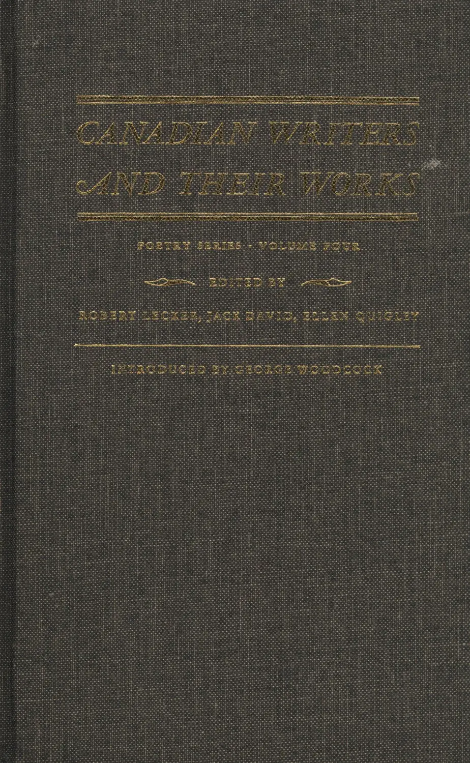 Canadian Writers And Their Works - Poetry: A.J.M. Smith, F.R. Scott, A.M. Klein, Leo Kennedy, And Robert Finch 1