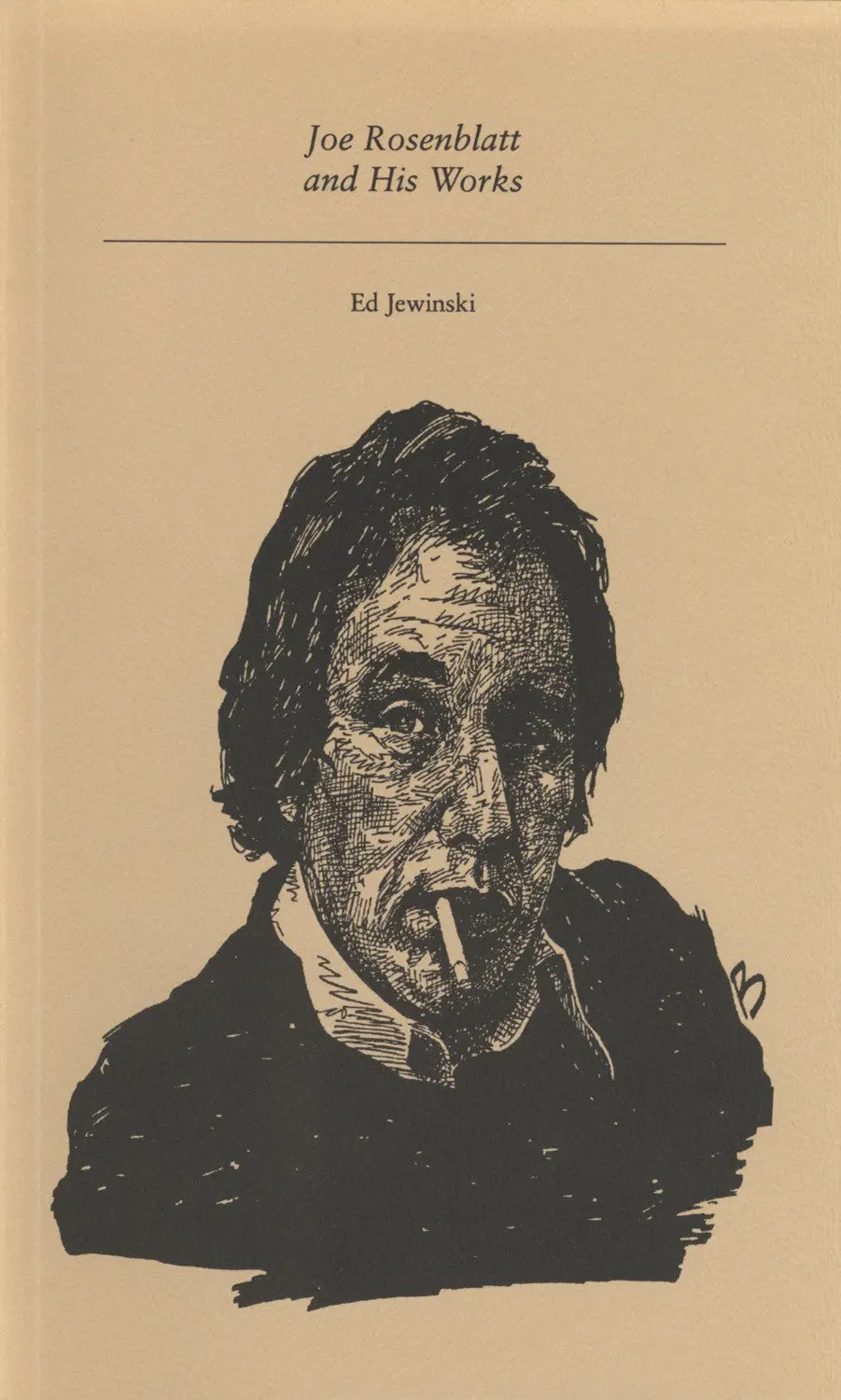Joe Rosenblatt And His Works 1