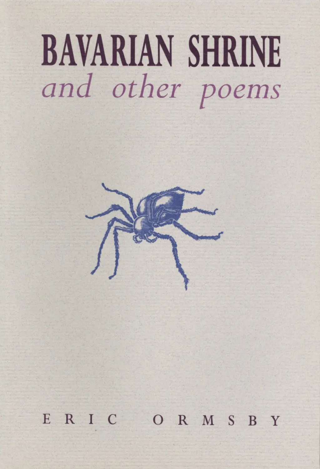 Bavarian Shrine And Other Poems 1