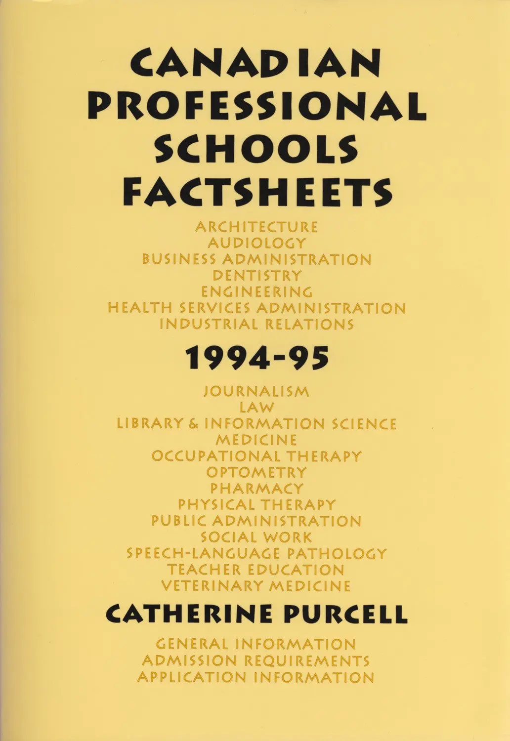 Canadian Professional Schools 1