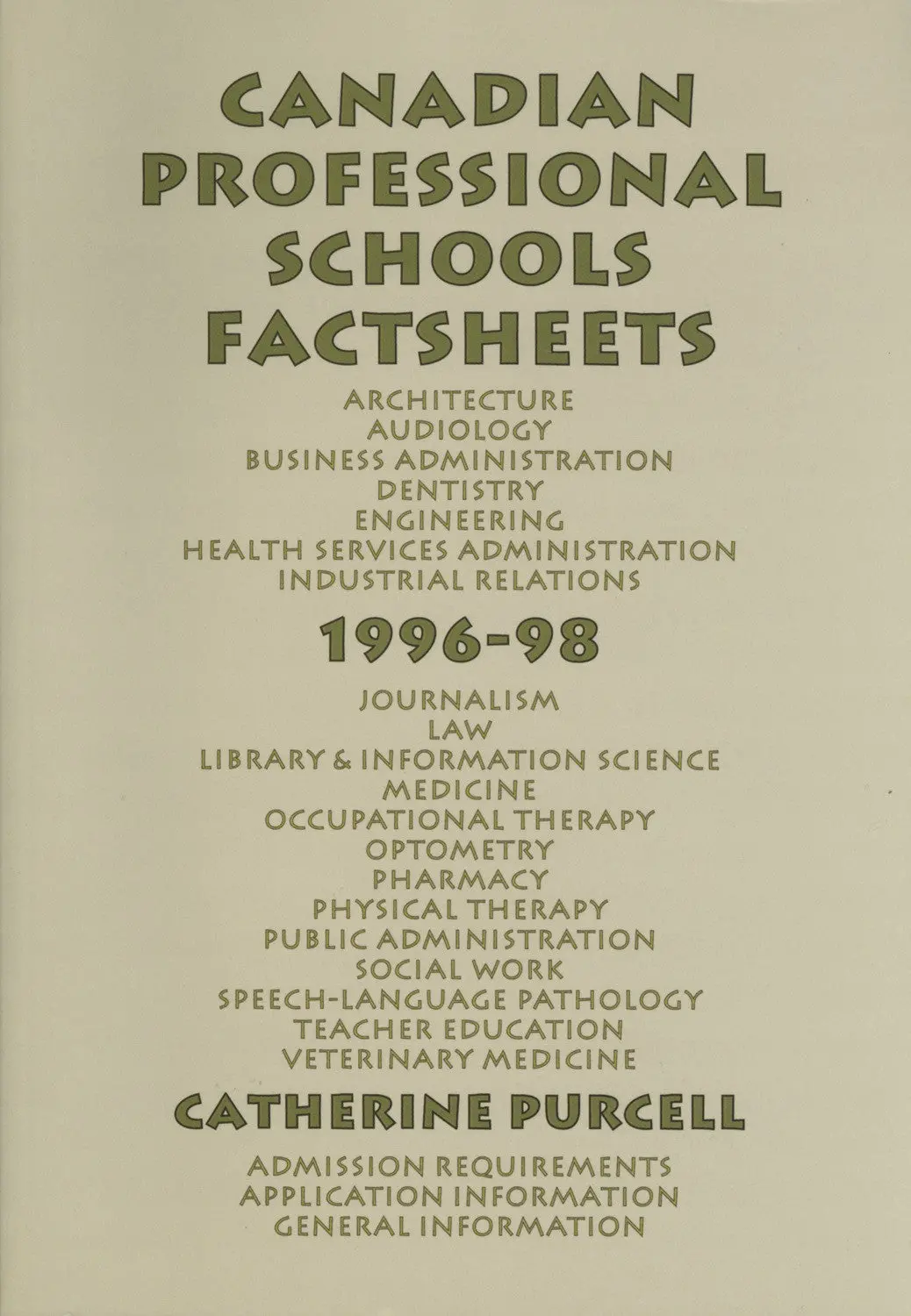 Canadian Professional Schools 1