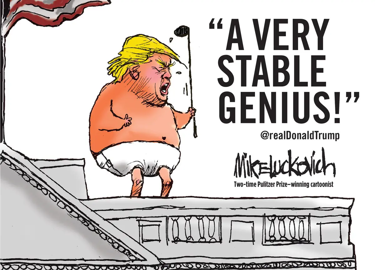 A Very Stable Genius: @Realdonaldtrump 1