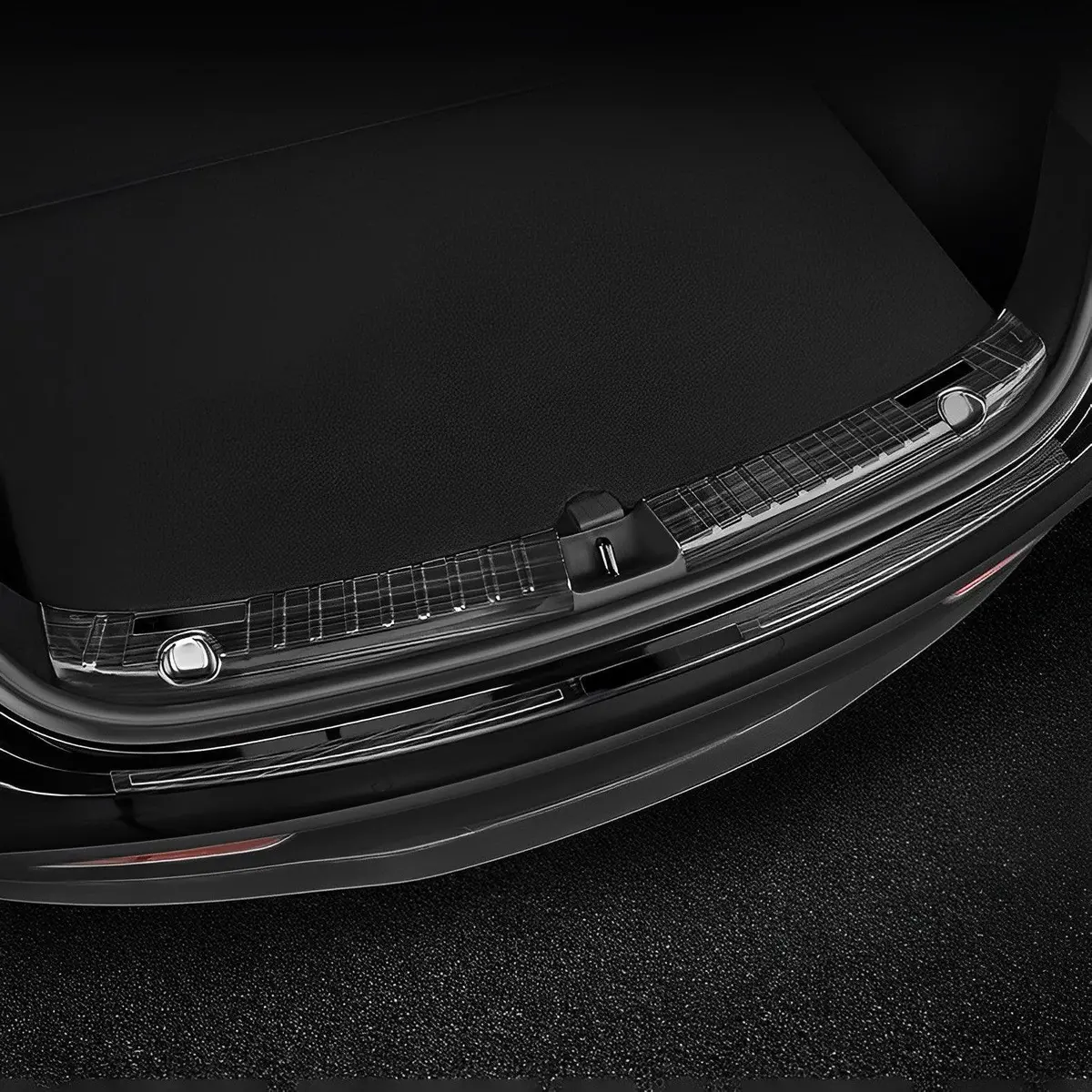 Stainless Steel Variety Trunk/Frunk Sill Plate Cover For Tesla Model 3 (2017-2023) 1