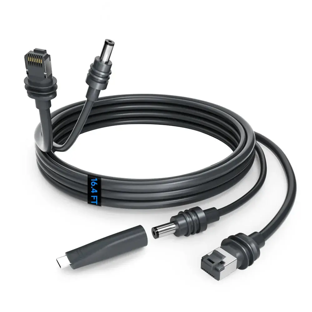 All-In-One Starlink Mini Ethernet & Power Cable - Rj45 & Dc Connections 1