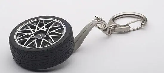 Autoart Lamborghini Gallardo Wheel Keychain 1