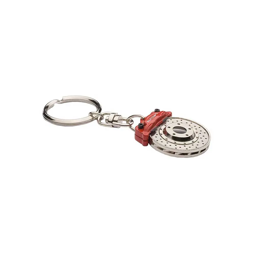 Autoart Red Evolution Brake Disc Keychain Red 1