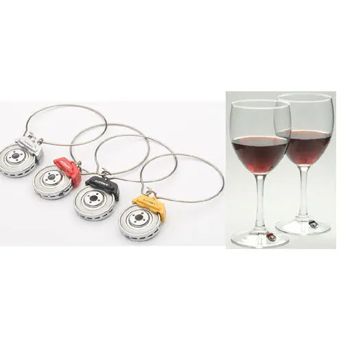 Autoart Brake Disc Wine Glass Charms 1