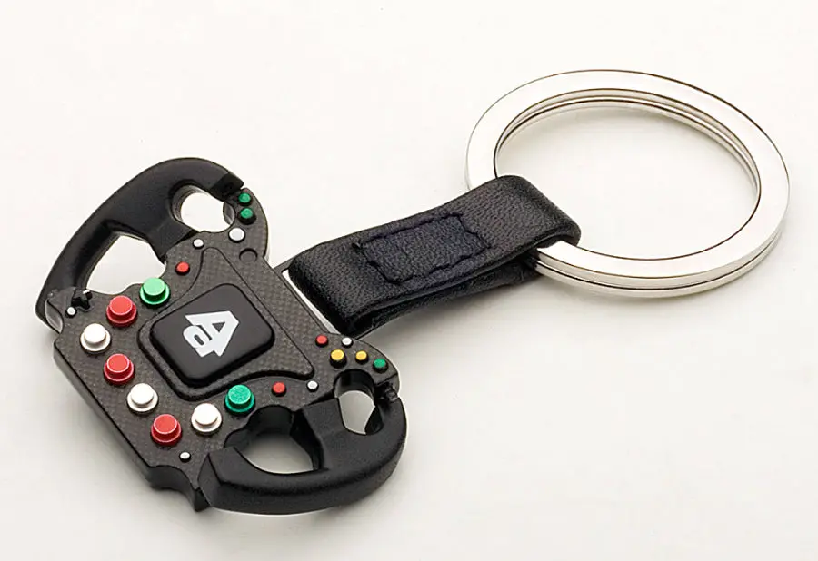 Autoart Formula 1 Steering Wheel Keychain 1