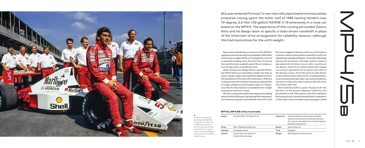 Mclaren F1 Car By Car: Every Racecar Since 1966 Book 2