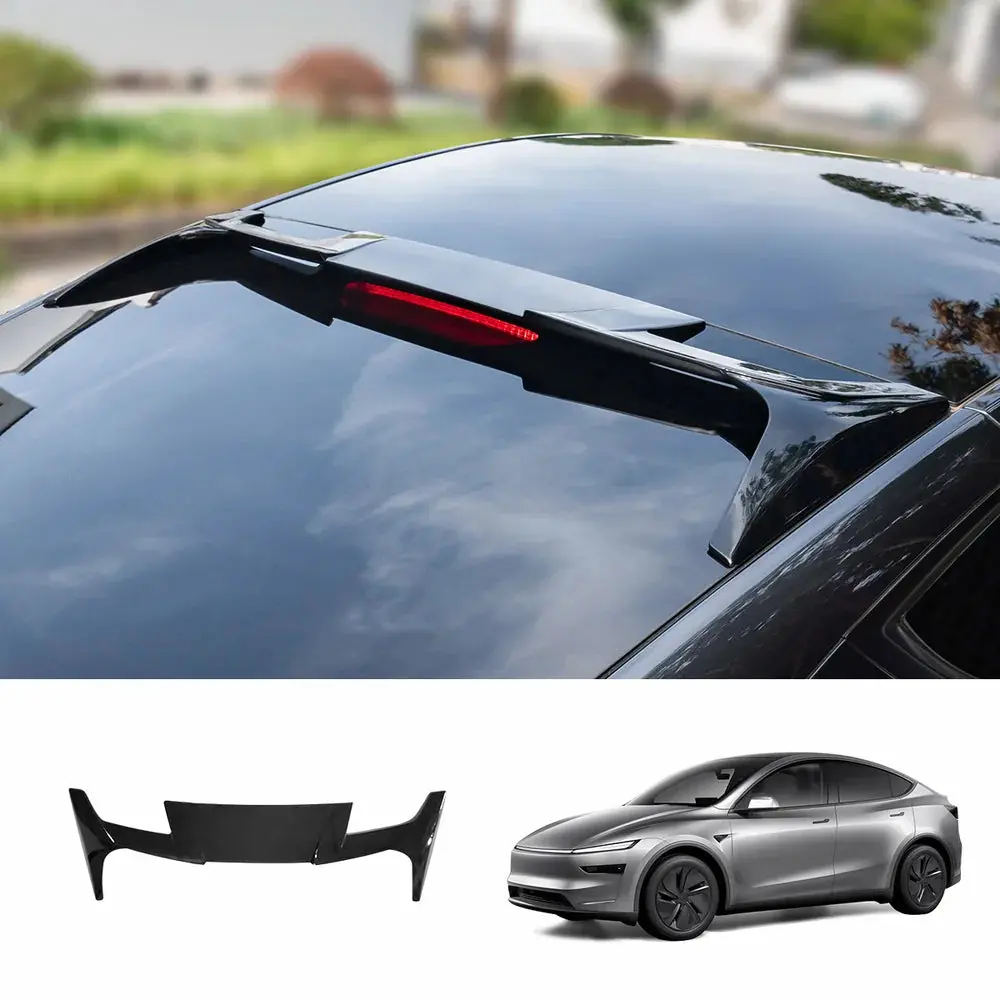 Abs Rear Roof Spoiler For Tesla Model Y Juniper 2025+ 1