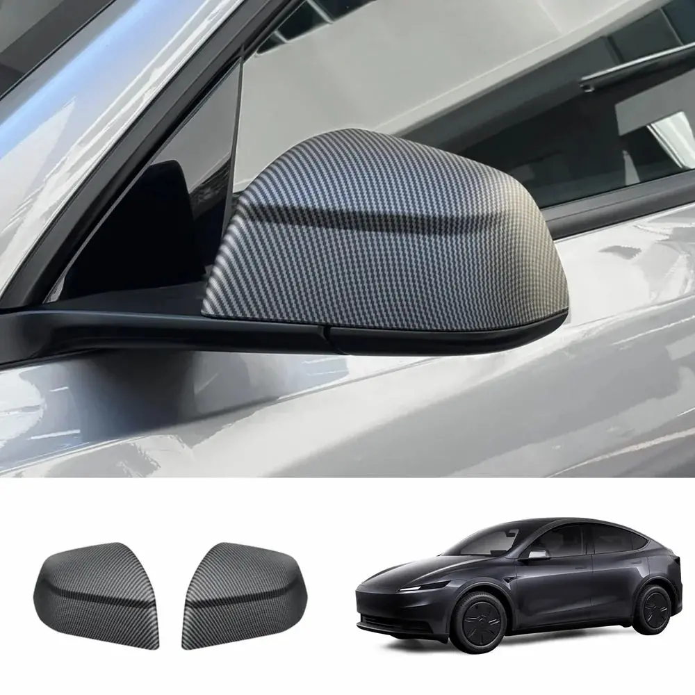 Abs Side Mirror Cover Caps For 2026 New Tesla Model Y Standard 5