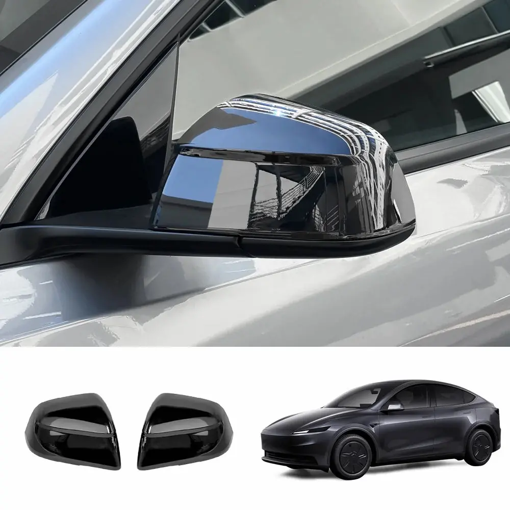 Abs Side Mirror Cover Caps For 2026 New Tesla Model Y Standard 1