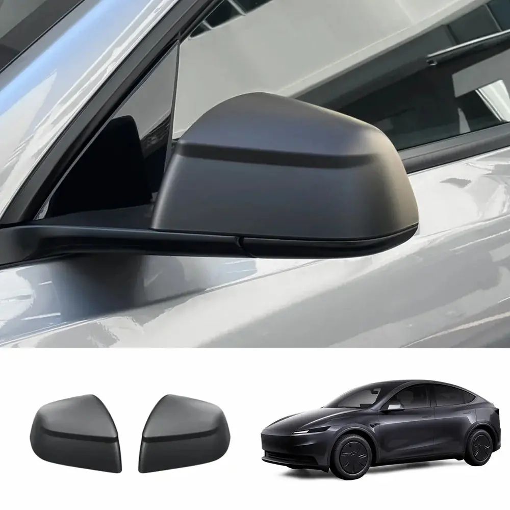 Abs Side Mirror Cover Caps For 2026 New Tesla Model Y Standard 4