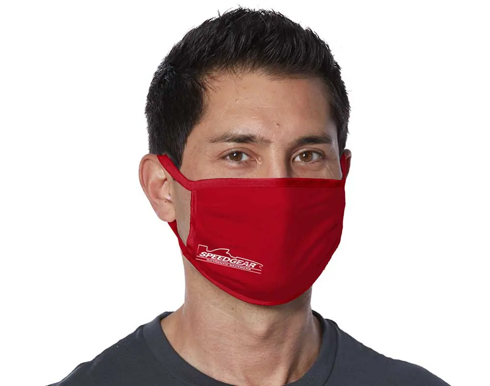 Speedgear Red Face Mask 1